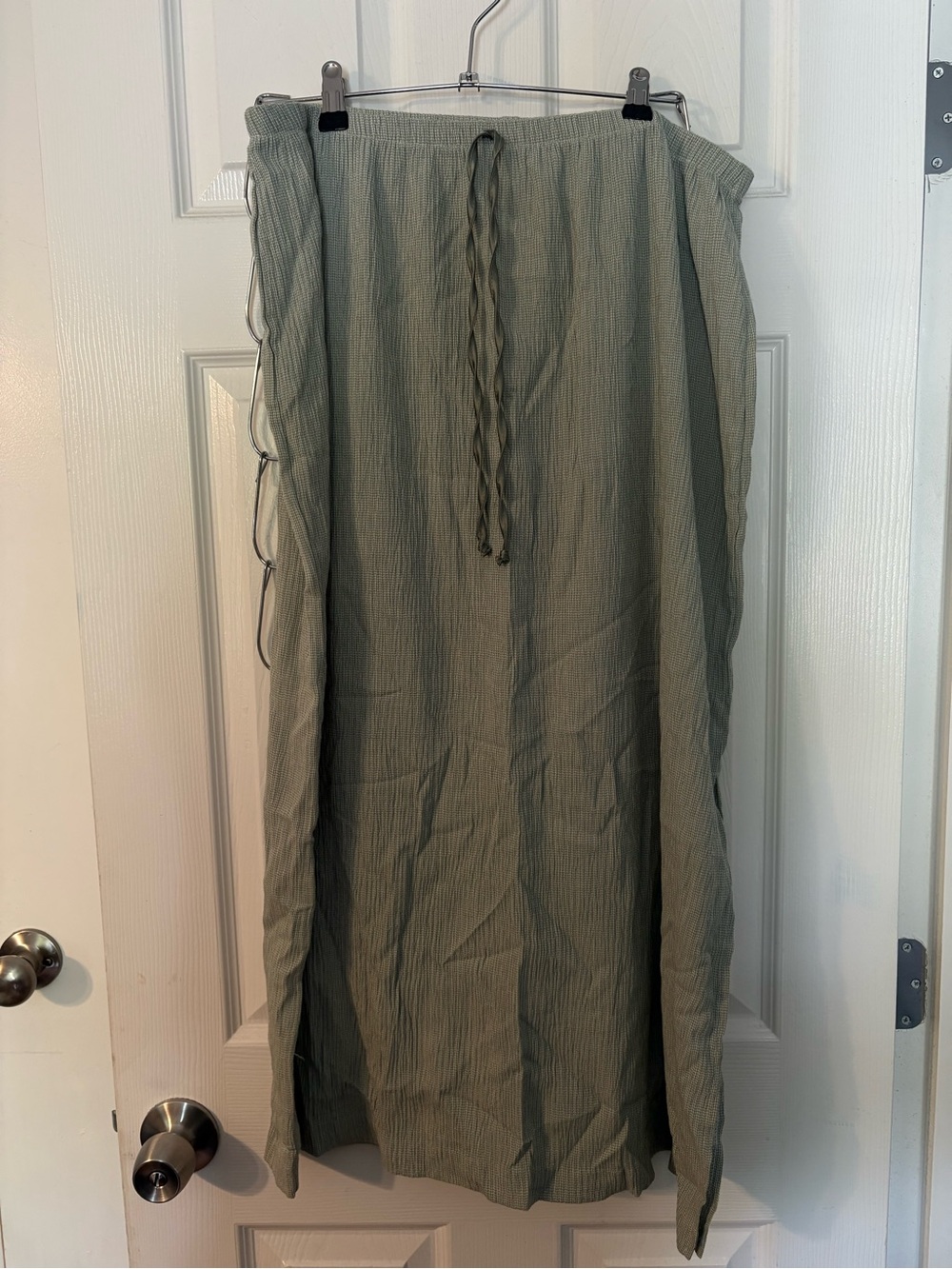 Vintage Kathie Lee sage green maxi